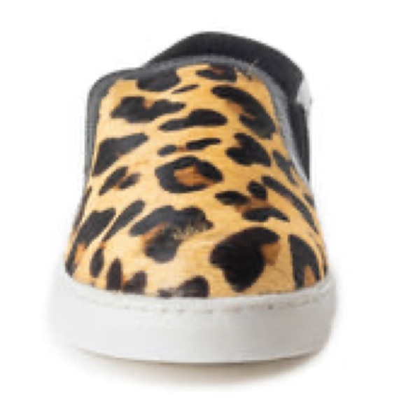 Used Womens Leopard Print Slip-On summer sneaker Shoes with western cheetah - Picture 2 of 7